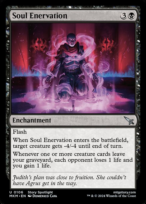Soul Enervation 106 Foil