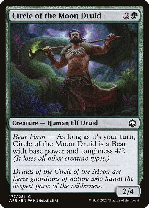 Circle of the Moon Druid 177 Foil
