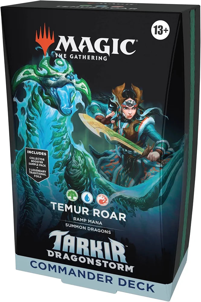 Tarkir Dragonstorm Temur Roar commander