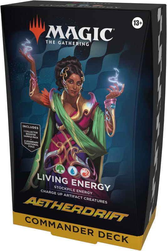 Aetherdrift Commander Deck - Living Energy