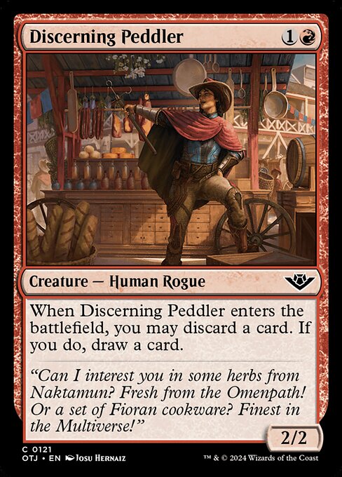 Discerning Peddler 121 Foil