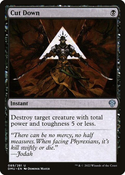 Cut Down 89 Foil