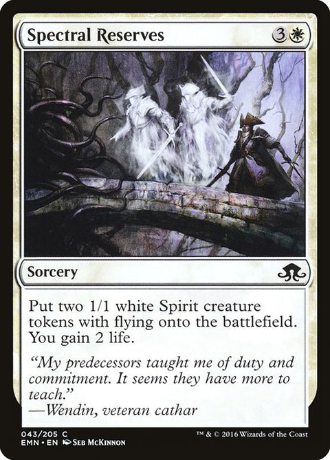 Spectral Reserves 43