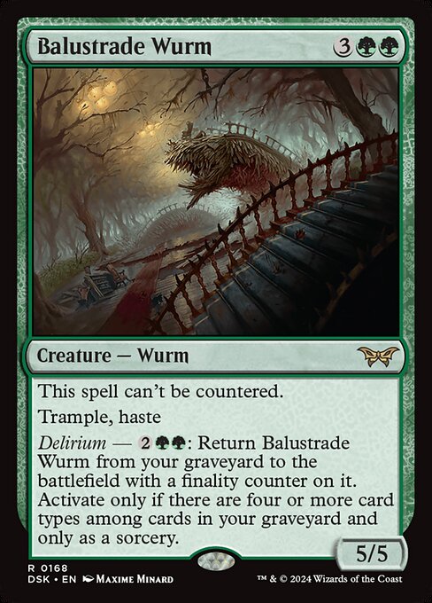 Balustrade Wurm 168