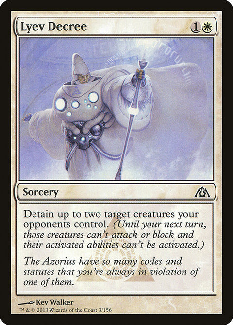 Lyev Decree 3
