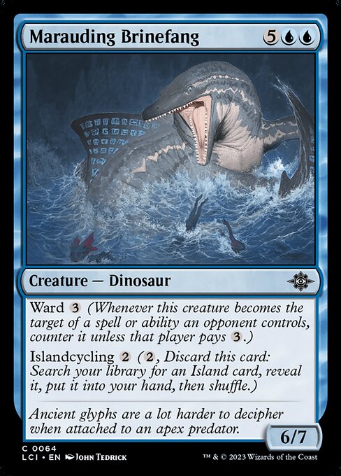 Marauding Brinefang 64 Foil
