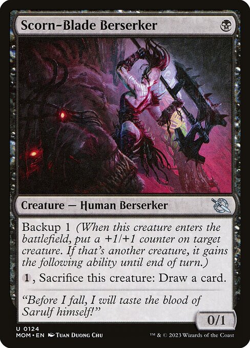 Scorn-Blade Berserker 124 Foil