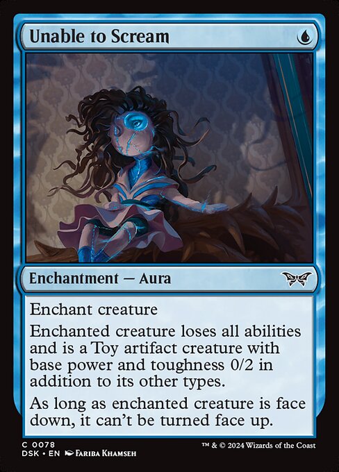 Unable to Scream 78 Foil
