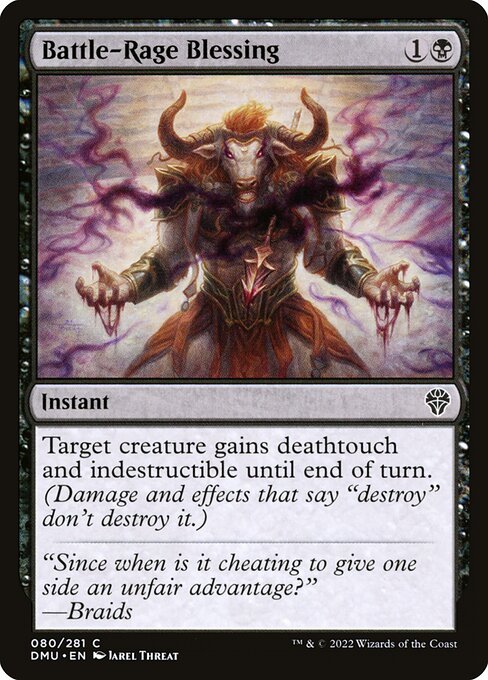 Battle-Rage Blessing 80 Foil