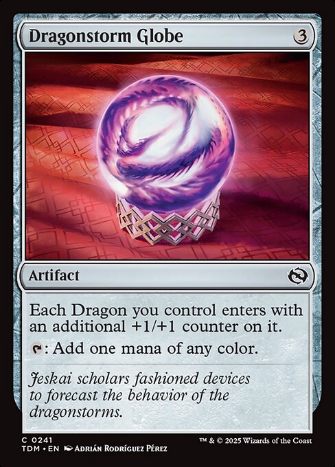 Dragonstorm Globe 241 Foil