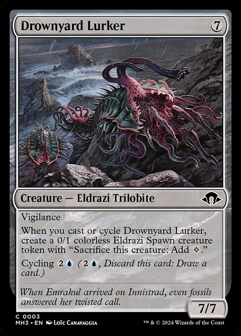 Drownyard Lurker 3 Foil