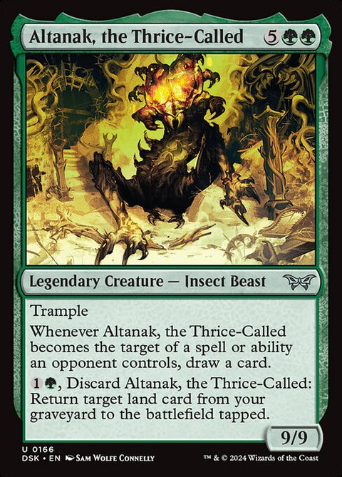 Altanak, the Thrice-Called 166 Foil