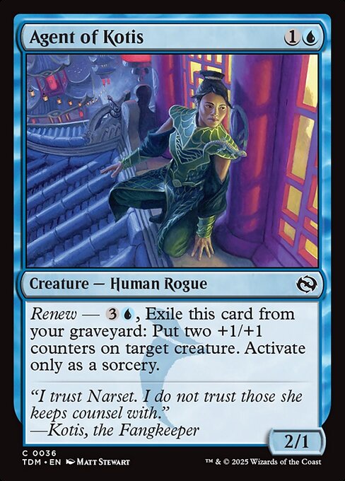 Agent of Kotis 36 Foil