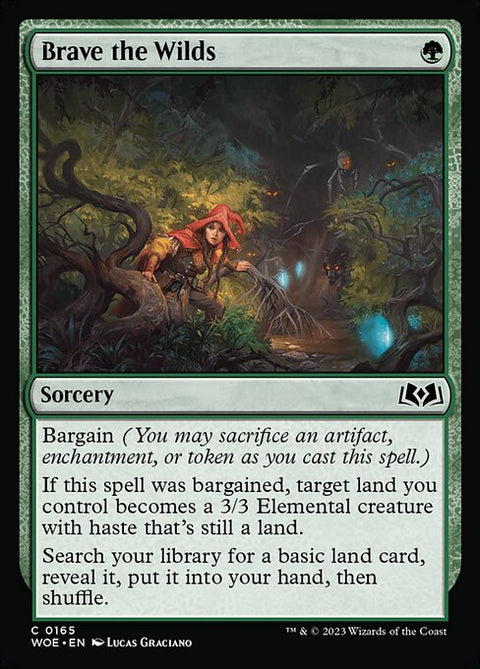 Brave the Wilds 165 Foil