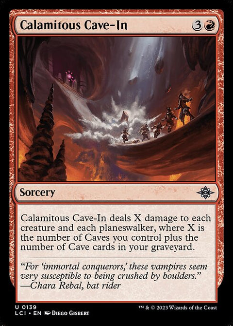 Calamitous Cave-In 139