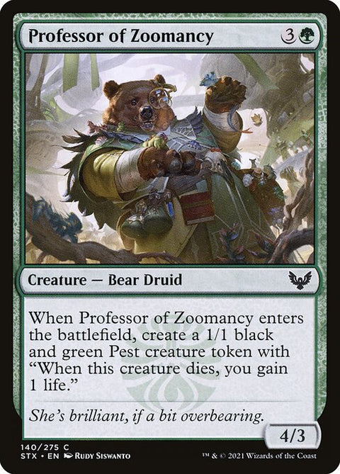 Professor of Zoomancy 140