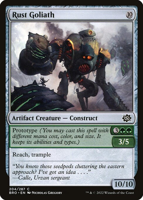 Rust Goliath 204 Foil