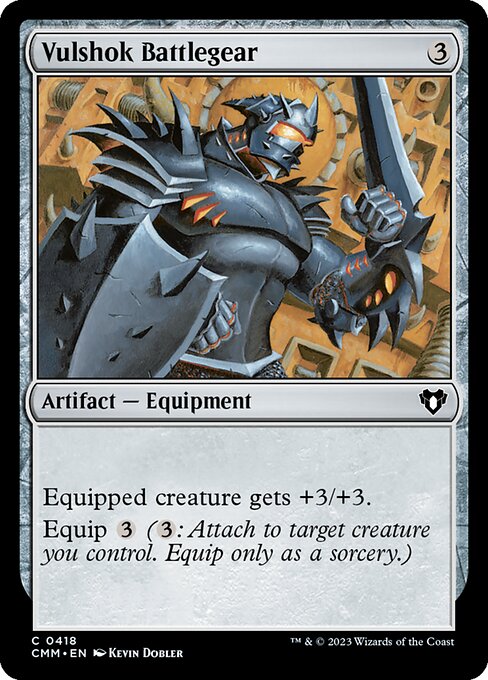 Vulshok Battlegear 418 Foil
