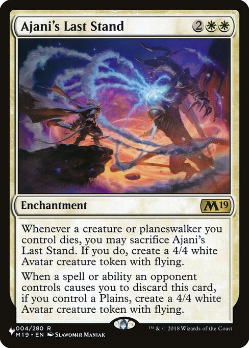 Ajani's Last Stand M19-4