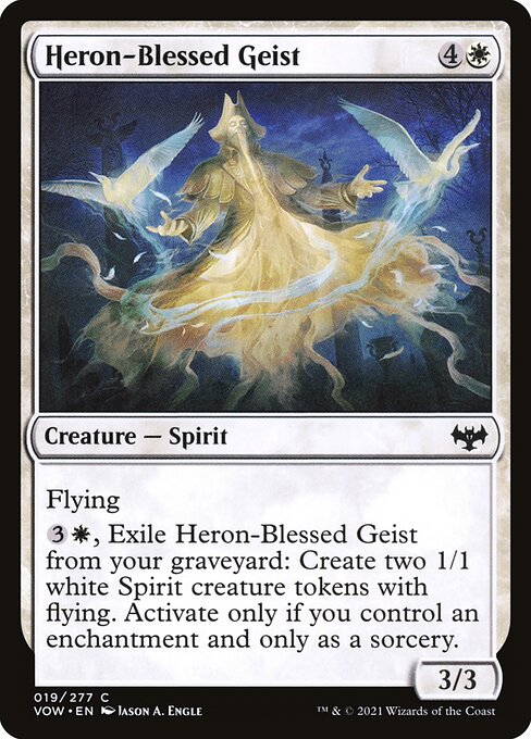 Heron-Blessed Geist 19 Foil