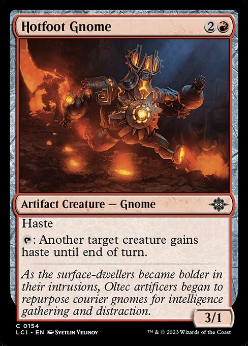 Hotfoot Gnome 154 Foil