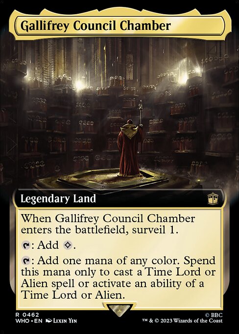 Gallifrey Council Chamber 462