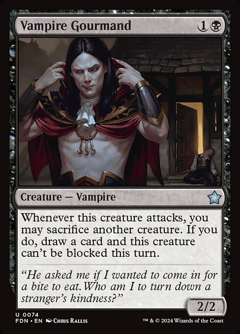 Vampire Gourmand 74 Foil