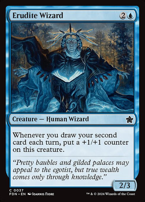 Erudite Wizard 37 Foil