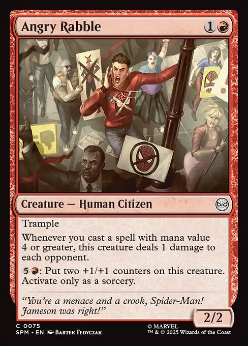 Angry Rabble 75 Foil