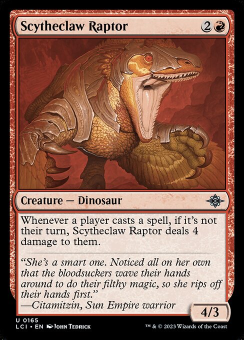 Scytheclaw Raptor 165 Foil