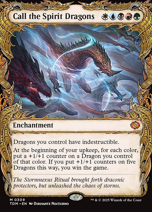 Call the Spirit Dragons 309 Foil