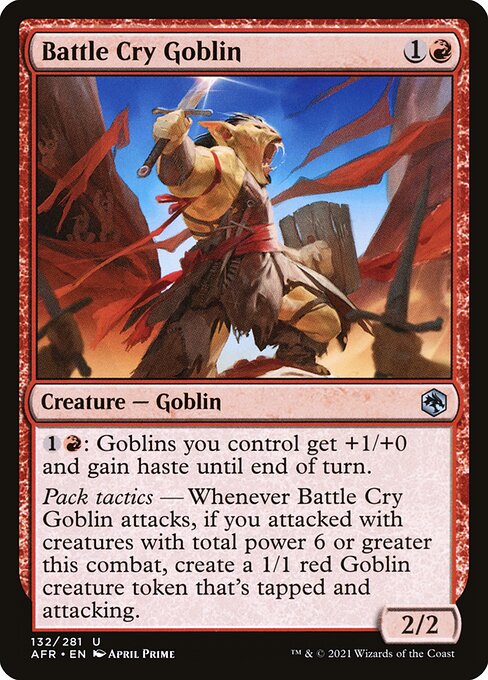 Battle Cry Goblin 132