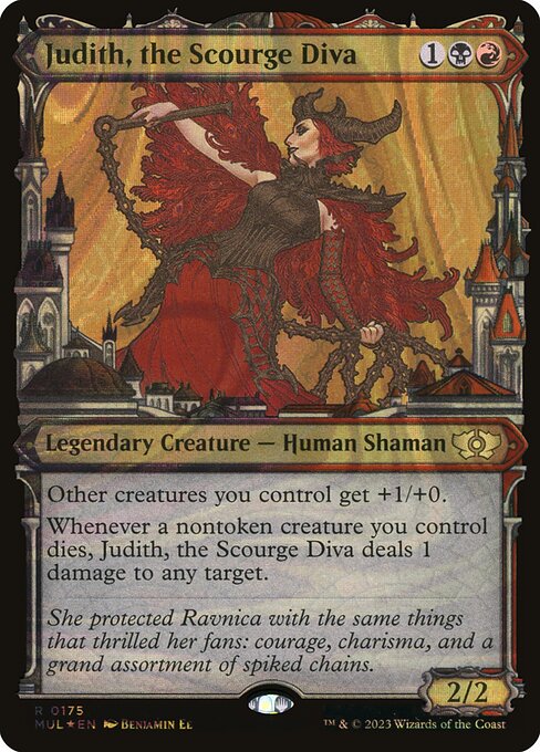 Judith, the Scourge Diva 175 Foil