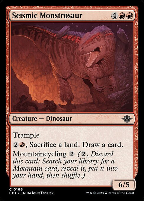 Seismic Monstrosaur 166 Foil