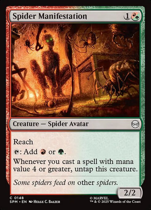 Spider Manifestation 148