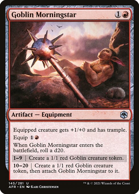 Goblin Morningstar 145