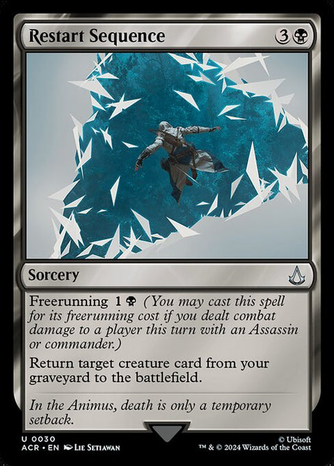 Restart Sequence 30