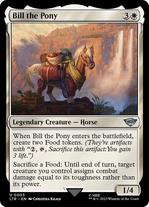 Bill the Pony 3 Foil
