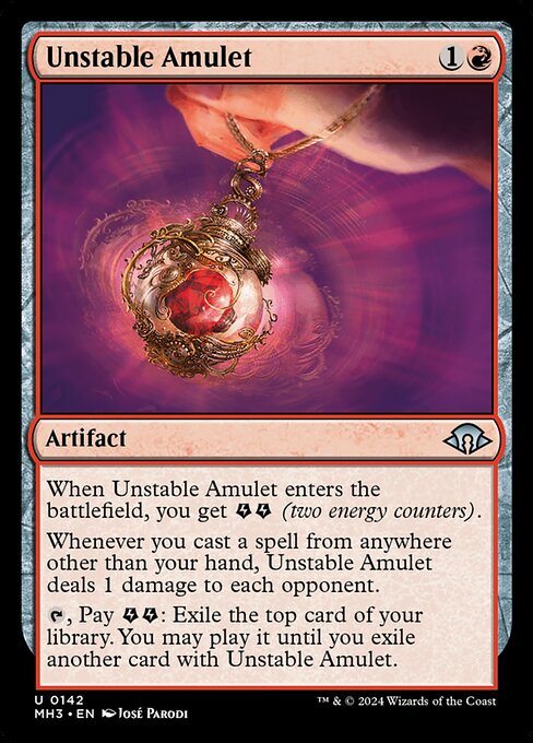 Unstable Amulet 142