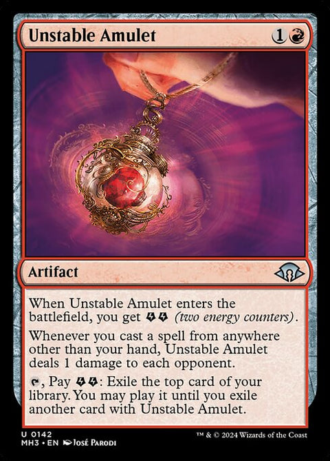 Unstable Amulet 142