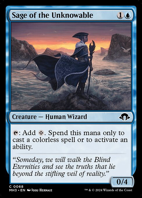 Sage of the Unknowable 68 Foil