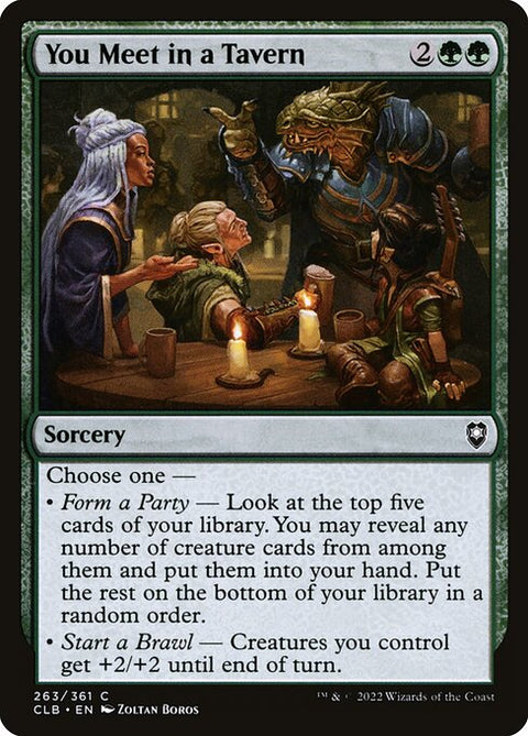 You Meet in a Tavern 263 Foil