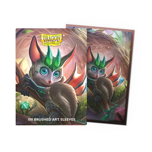 Dragon Shield Brushed Art Sleeves - The Bushdrake (100 Sleeves)