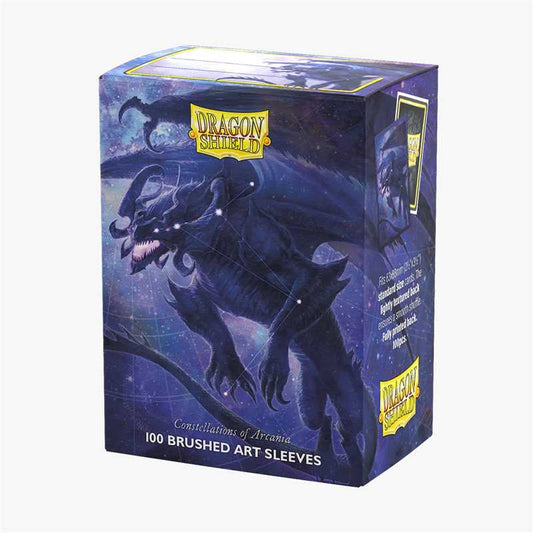 Dragon Shield Brushed Art Sleeves - Constellations Signoir (100 Sleeves)
