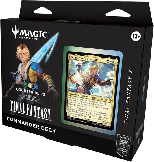 FINAL FANTASY X Commander Deck - Counter Blitz