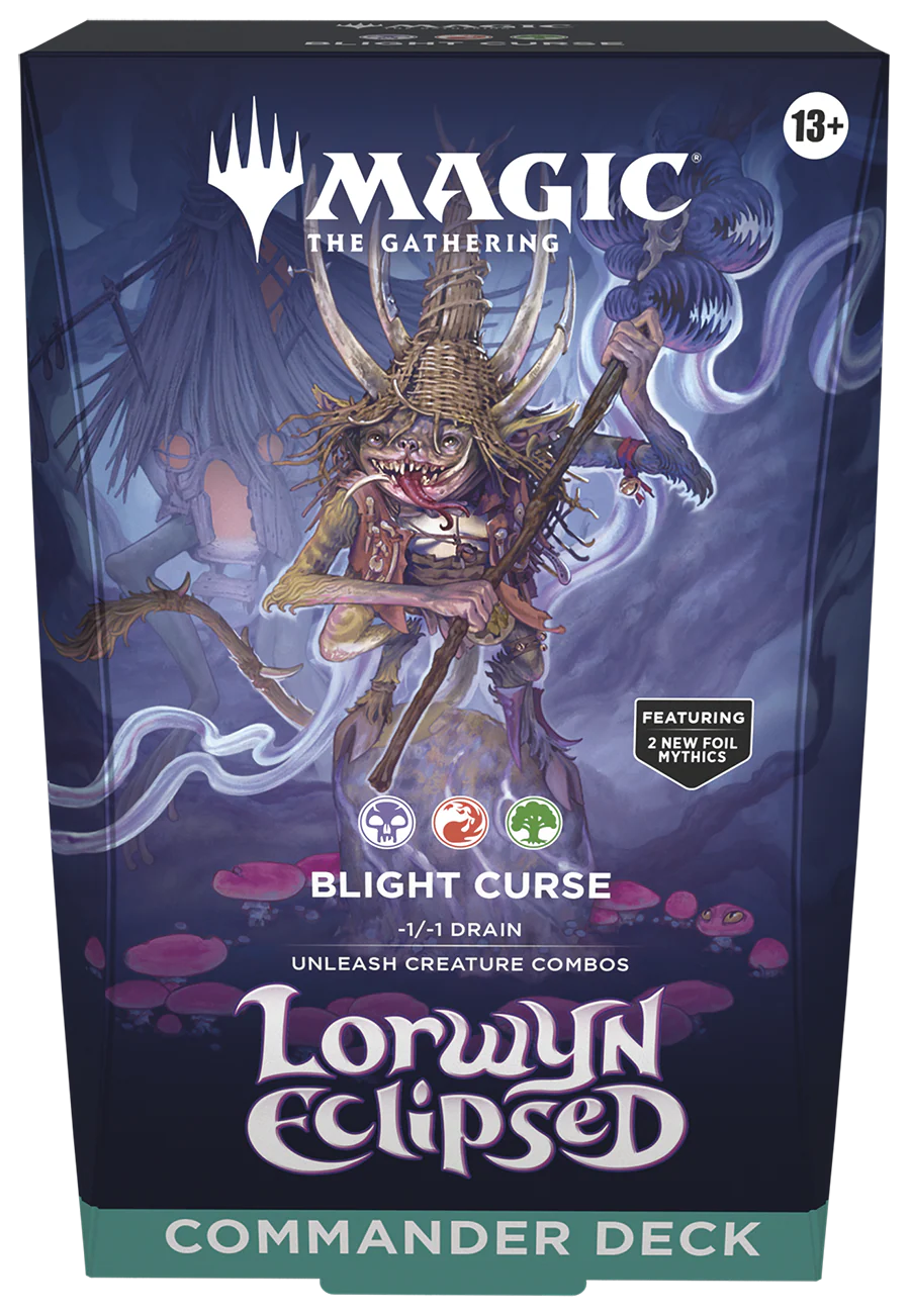 Magic The Gathering - Return to Lorwyn and Shadowmoor Commander - Blight Curse