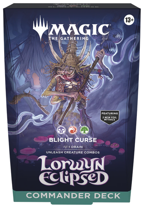 Magic The Gathering - Return to Lorwyn and Shadowmoor Commander - Blight Curse