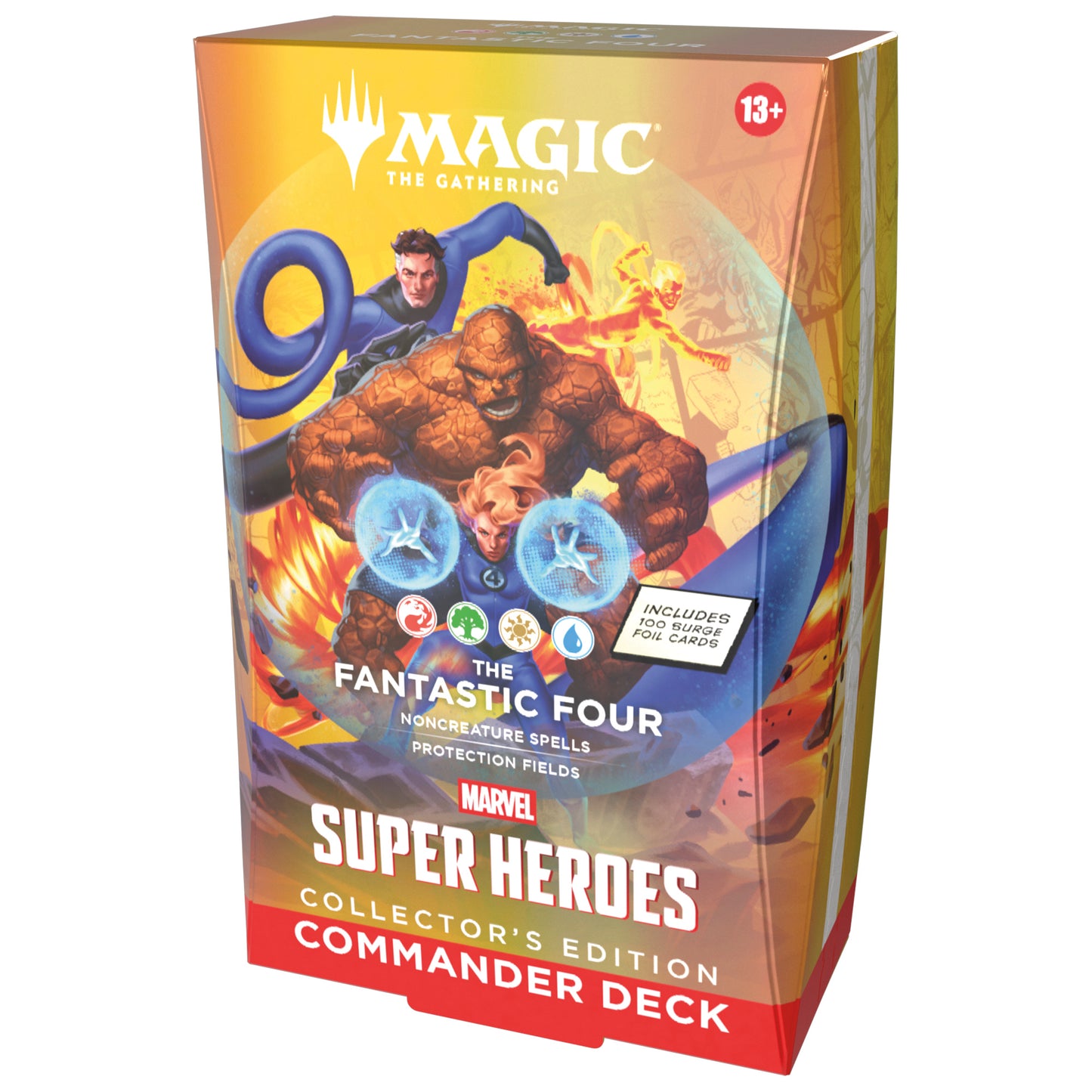 Pre-Order Magic: The Gathering Marvel Super Heroes Collector Commander Deck Fantastic Four