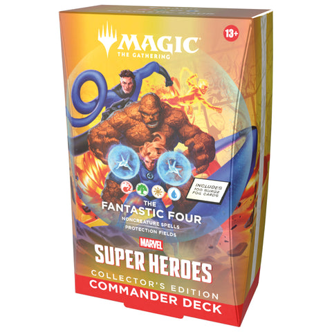 Pre-Order Magic: The Gathering Marvel Super Heroes Collector Commander Deck Fantastic Four