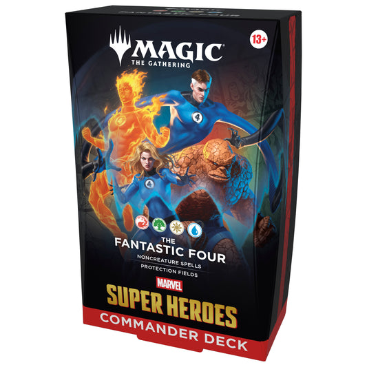Pre-Order Magic: The Gathering Marvel Super Heroes Commander Deck Fantastic Four